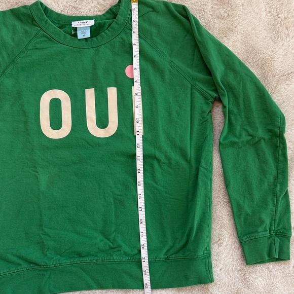 Clare V Anthropology lightweight sweatshirt. Size xs. - Picture 3 of 8